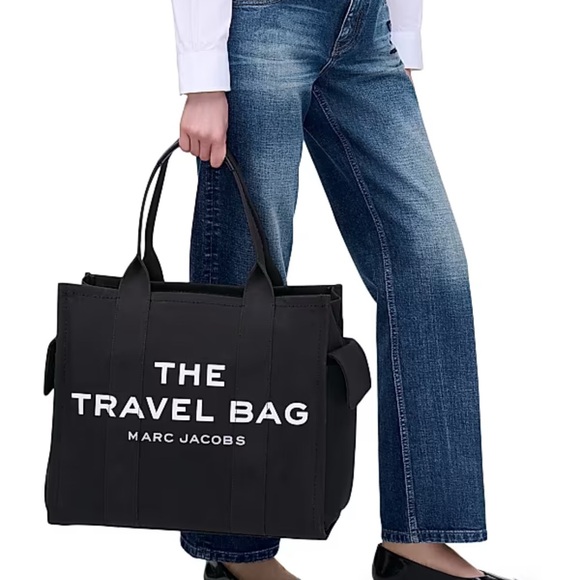 Marc Jacobs Black The Travel Bag Tote - Picture 2 of 9